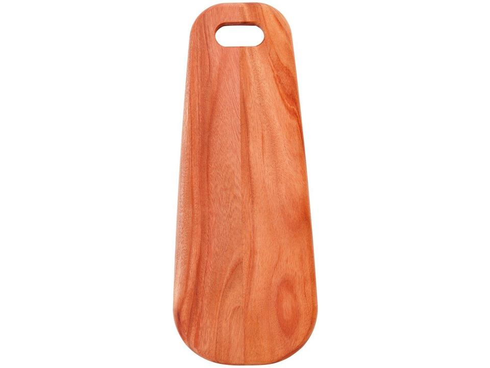 Tábua para Pães de Madeira Retangular Tramontina Mogno Africano 48x19cm - 2