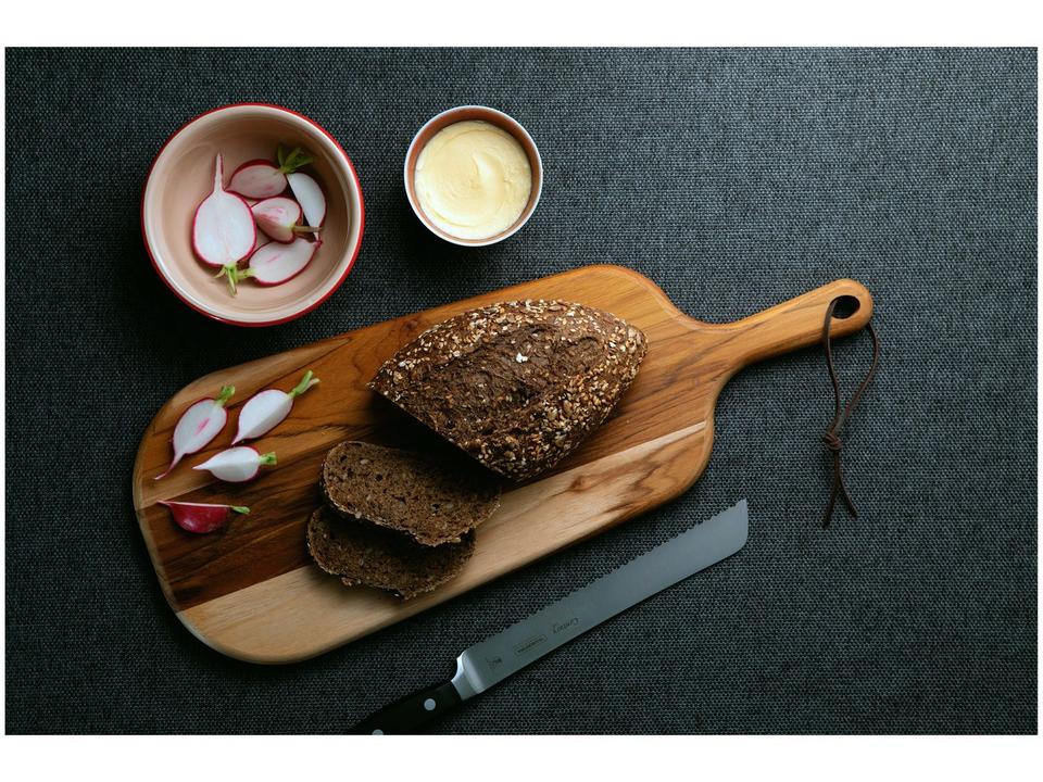 Tábua para Pão de Madeira Retangular Tramontina Provence 48x19cm - 1