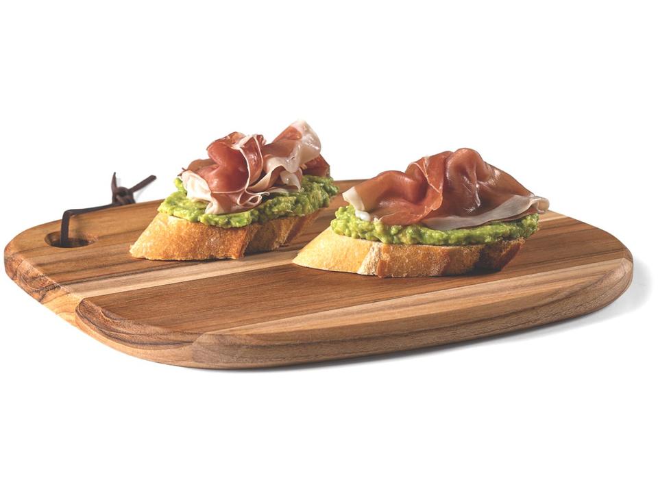 Tábua para Petiscos de Madeira Retangular - 4