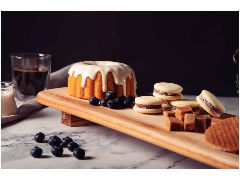 Tábua para Petiscos de Madeira Retangular Tramontina Provence 50x18cm - 2