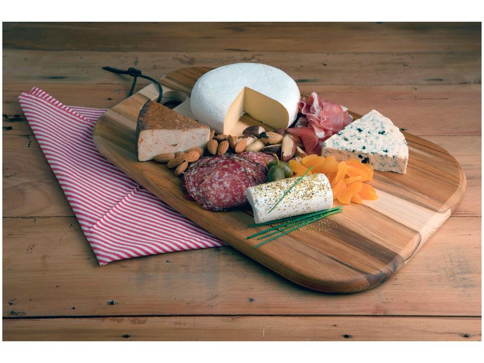 Tábua para Queijos de Madeira Retangular Tramontina Provence 40x27cm - 1