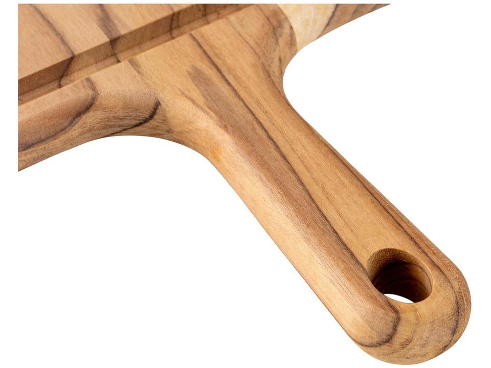 Tábua para Steak de Madeira Retangular Tramontina Provence 40x27cm - 6