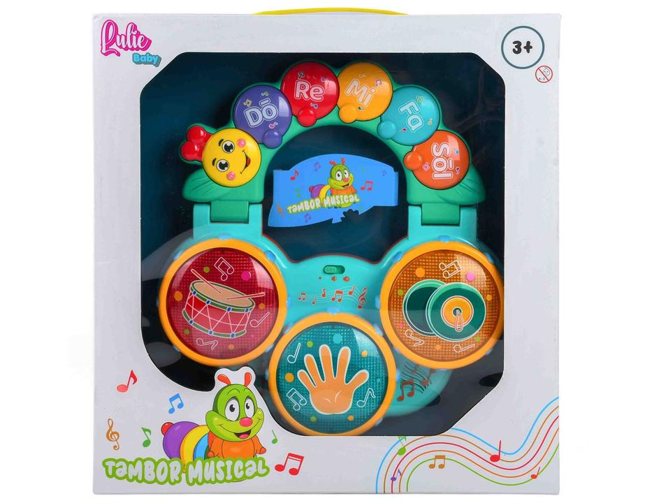 Tambor de Brinquedo ML078 Lulie Baby - 3