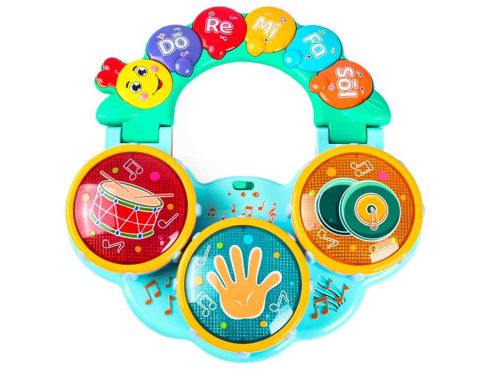 Tambor de Brinquedo ML078 Lulie Baby - 1