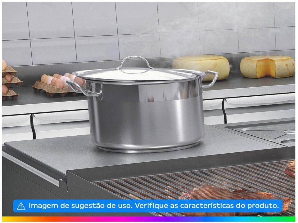 Tampa de Panela Inox Tramontina Professional Avulsa 45cm - 2