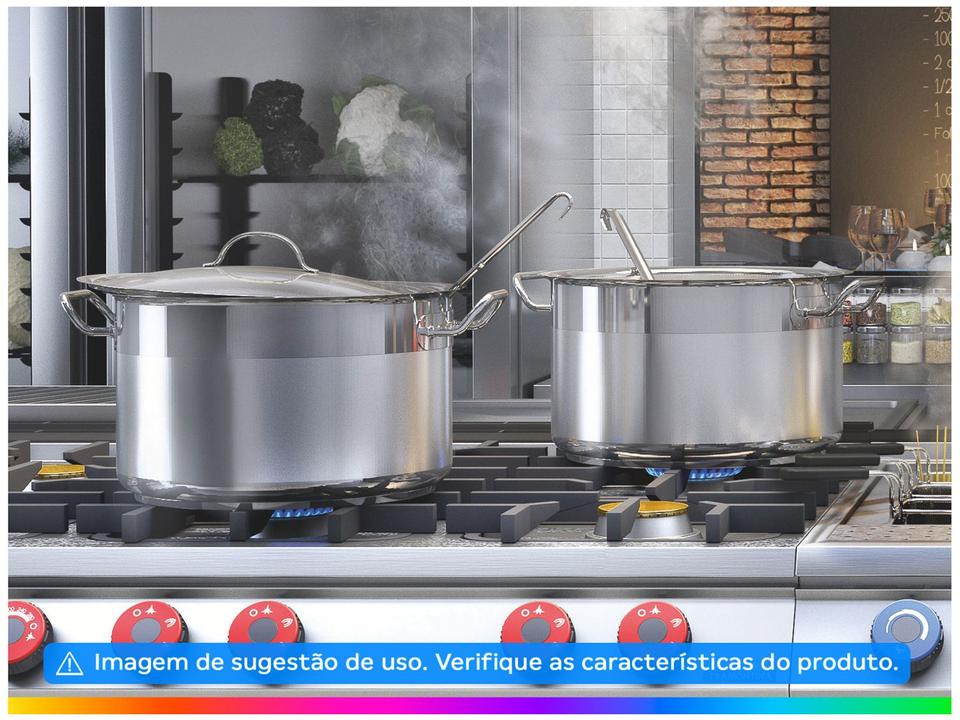 Tampa de Panela Inox Tramontina Professional Avulsa 50cm - 1