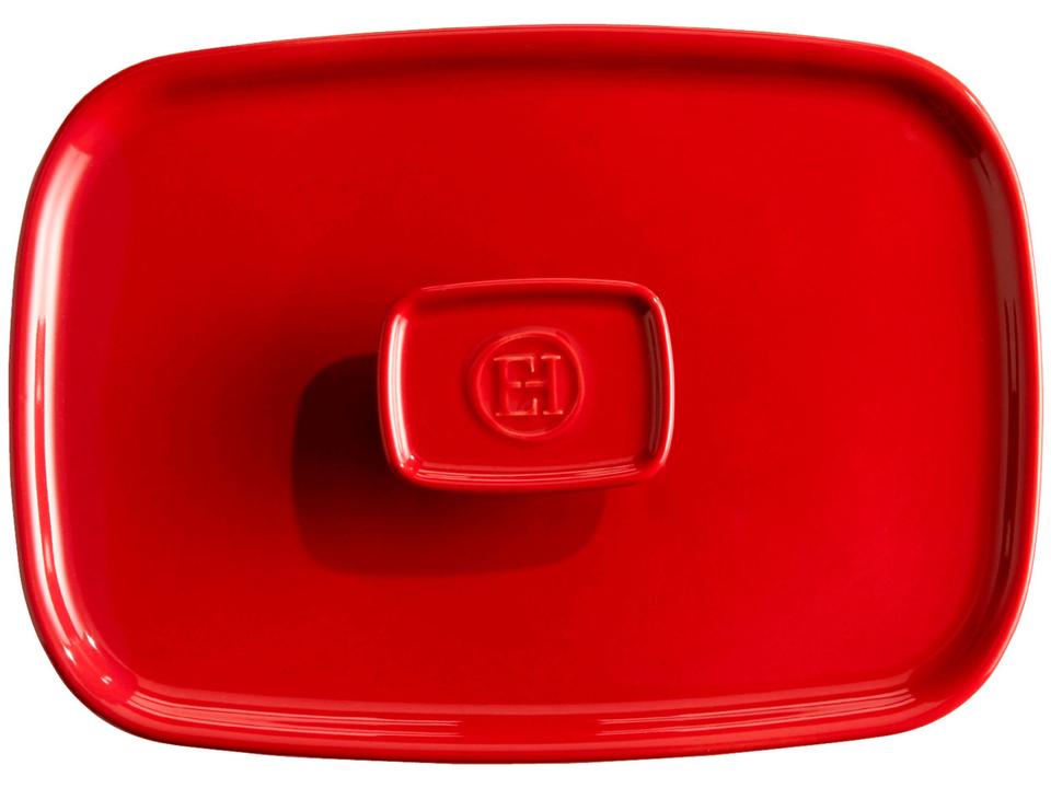 Tampa para Travessa 29x19cm de Cerâmica Emile Henry 33809034 - 1