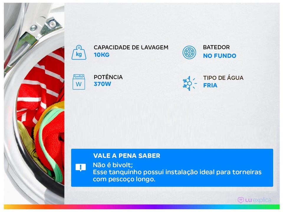 Tanquinho de Lavar Roupas Semiautomático Colormaq 10Kg LCS 10 BR - 1