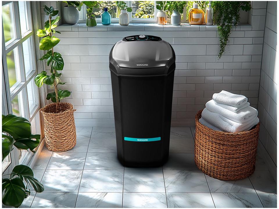 Tanquinho de Lavar Roupas Suggar 10kg Lavadora Lavamax Eco LE1021PT - 1