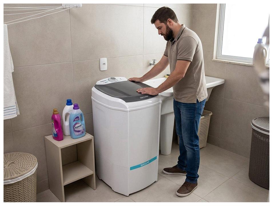 Tanquinho de Lavar Roupas Suggar 15Kg Eco LE1521BR - 1