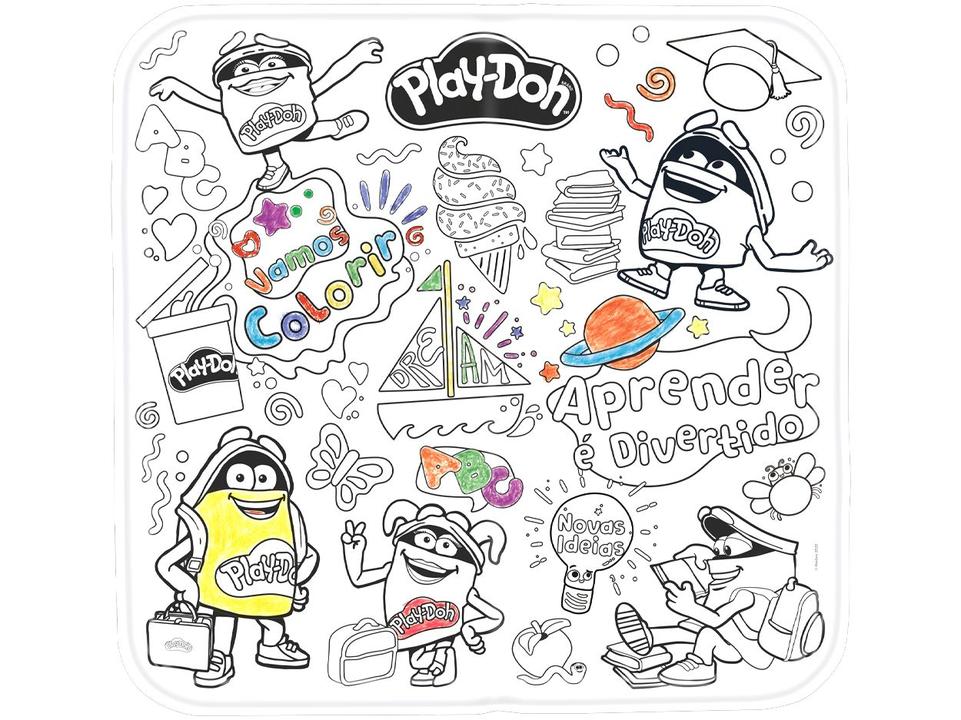 Tapete de Colorir Fun Art and Craft Play-Doh - 3
