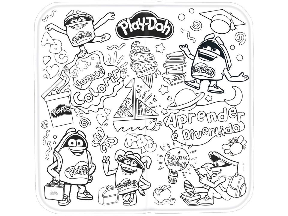 Tapete de Colorir Fun Art and Craft Play-Doh - 2