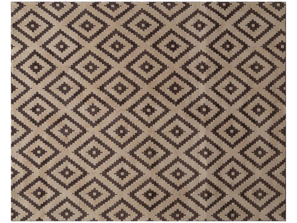 Tapete Geométrico Retangular Elegance Quadros - 1