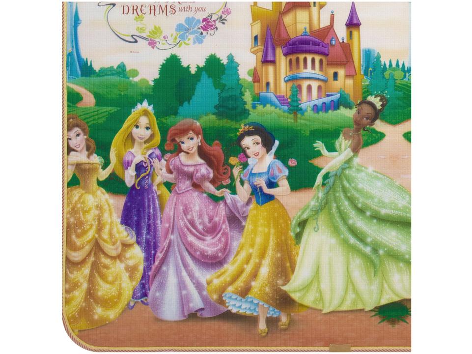 Tapete Infantil Princesas para Quarto Retangular - Recreio Disney 120x180cm Jolitex - 4