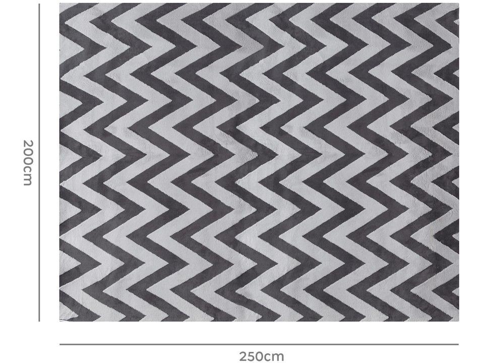 Tapete Zig Zag Retangular Elegance  Zig Zag - 4