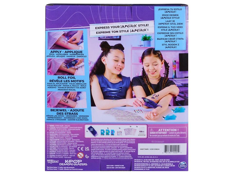 Tatuagem Temporária Go Glam Cool Maker 70 Tatuagens Sunny Brinquedos - 6
