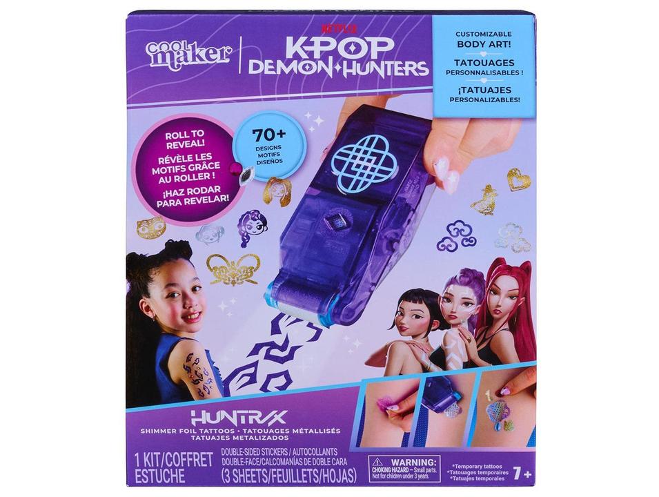 Tatuagem Temporária Go Glam Cool Maker 70 Tatuagens Sunny Brinquedos - 5