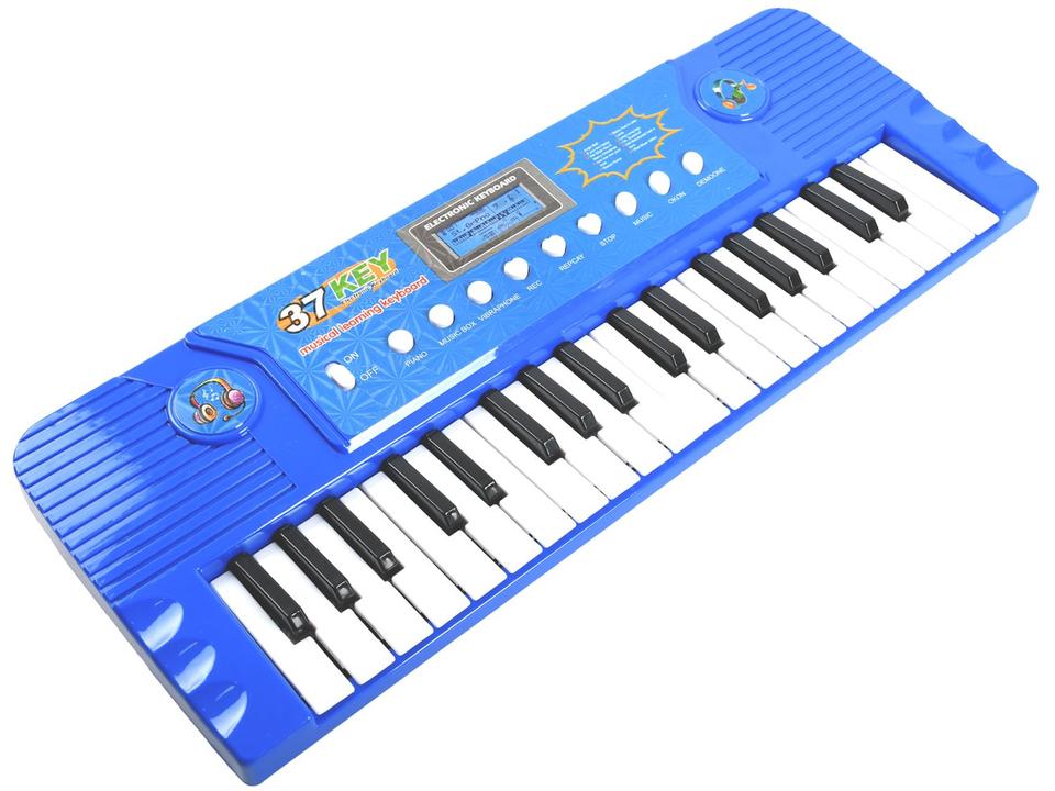 Teclado de Brinquedo Mini Piano com Microfone - 3