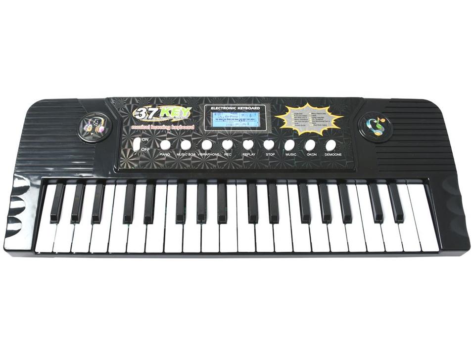 Teclado de Brinquedo Mini Piano com Microfone - 4