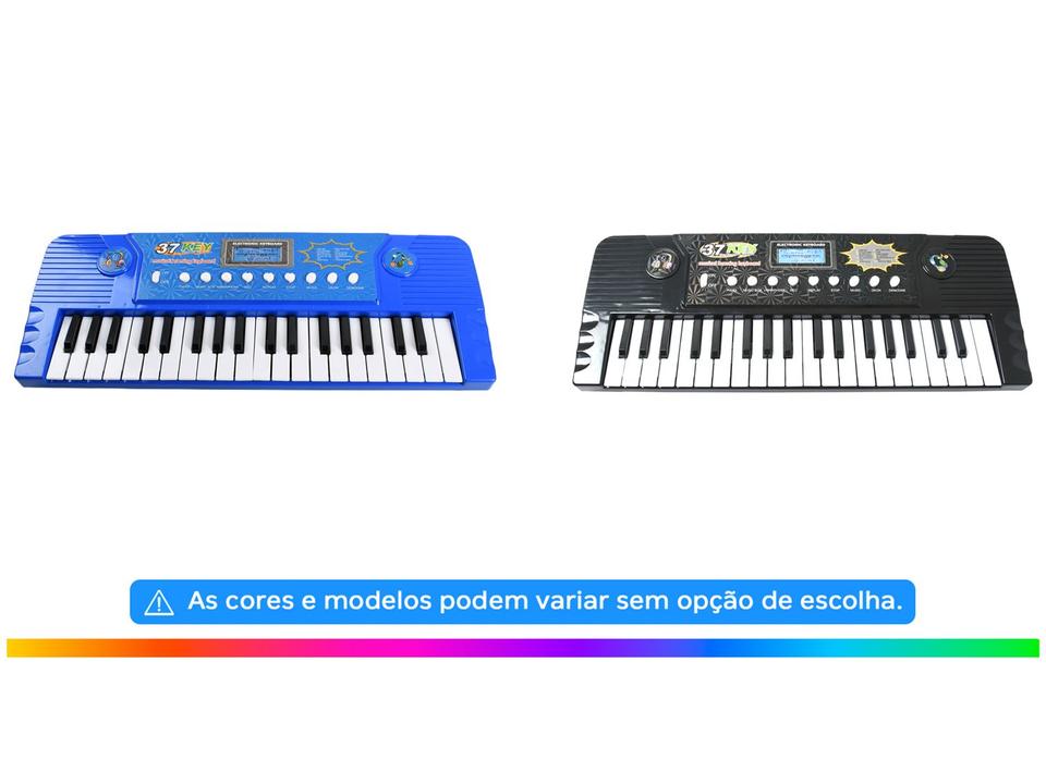 Teclado de Brinquedo Mini Piano com Microfone - 1