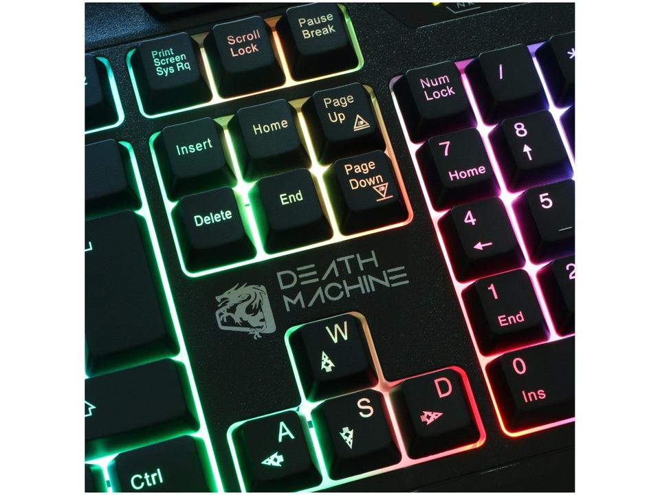 Teclado Gamer ELG Death Machine USB ABNT - 2