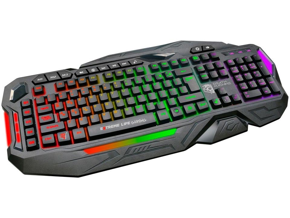 Teclado Gamer ELG Death Machine USB ABNT - 1
