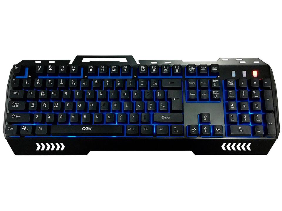 Teclado Gamer Multimídia USB Fusion TC204 - OEX