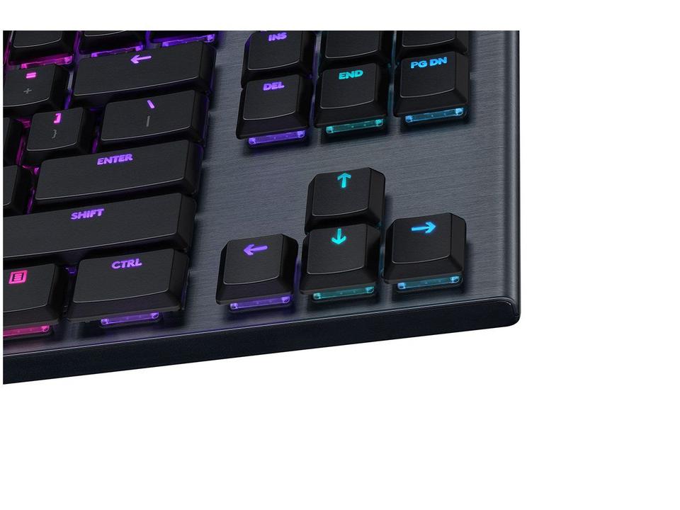 Teclado Mecânico Gamer sem Fio Logitech RGB Preto G915 TKL - 6