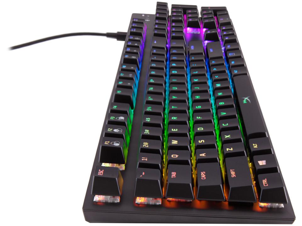 Teclado Mecânico Gamer USB HyperX Preto - 2
