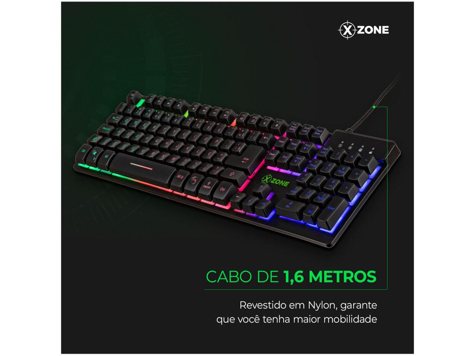 Teclado Semimecânico Gamer XZONE GTS-01 USB - 4