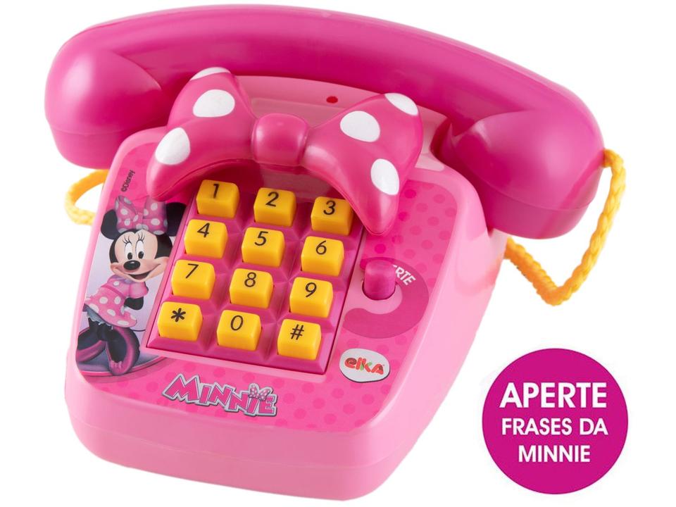 Telefone Minnie Disney Junior Foninho Sonoro - 1