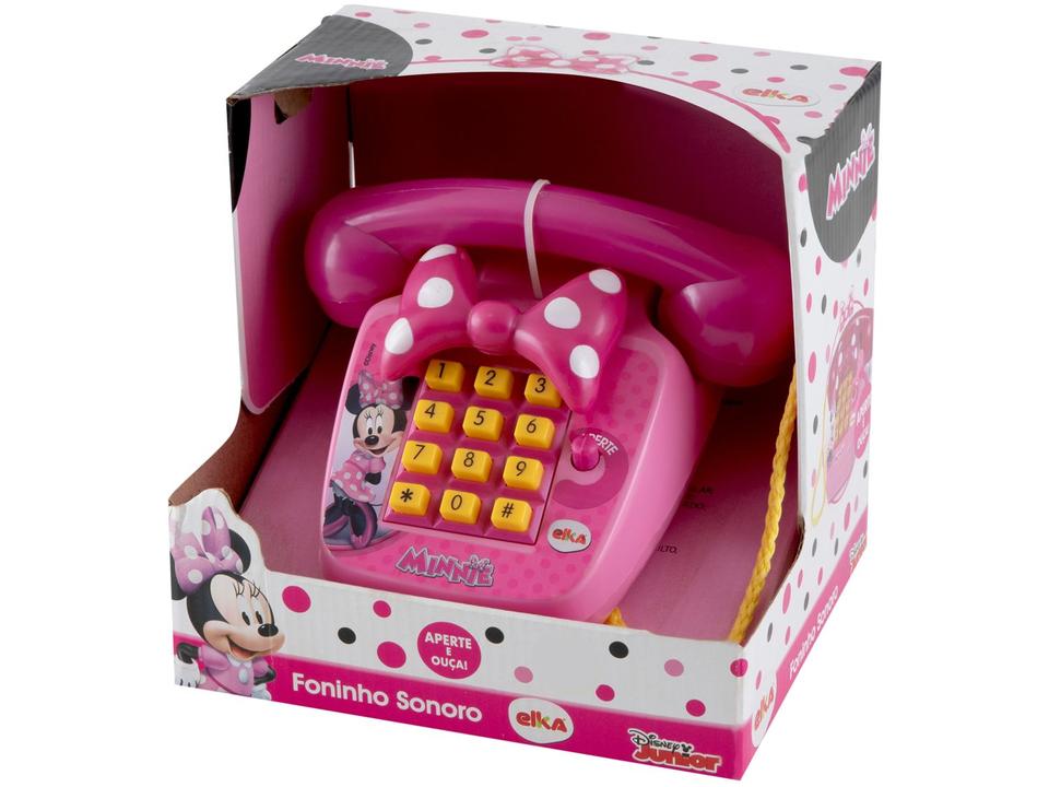 Telefone Minnie Disney Junior Foninho Sonoro - 7