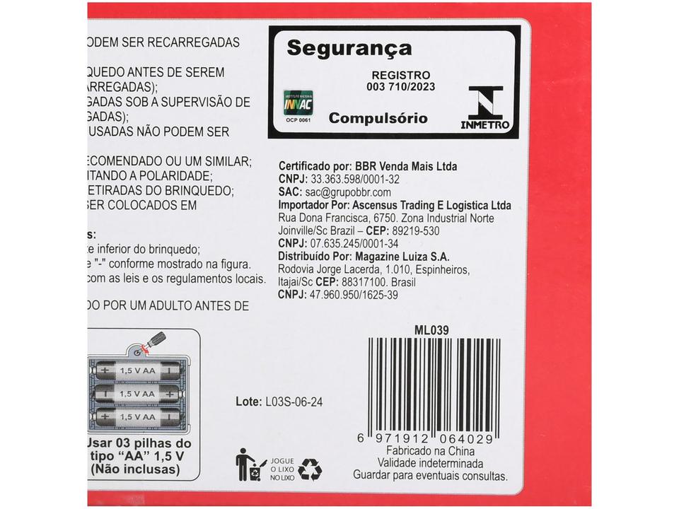 Telefone ML039 Musical Lulie Baby - 6