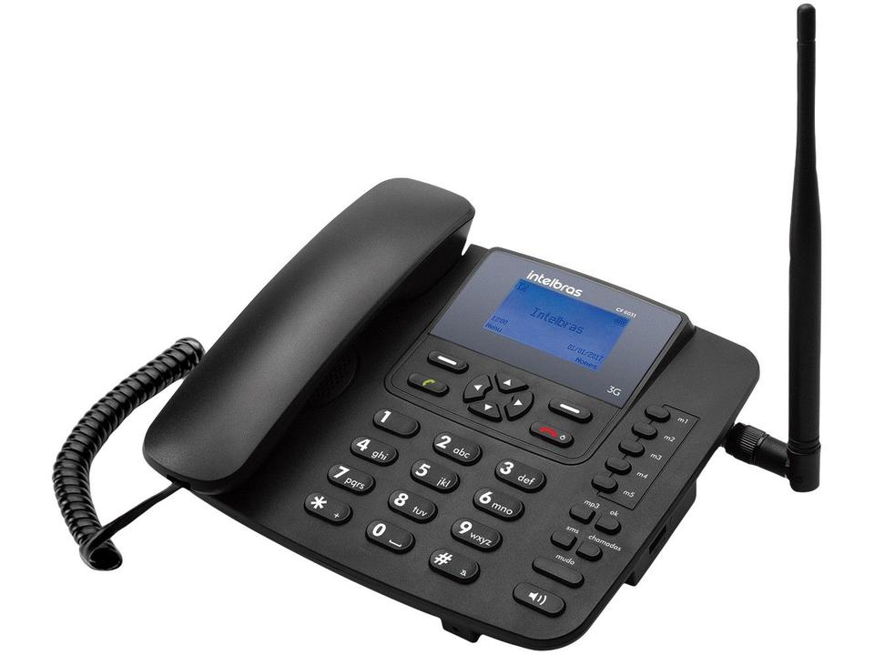 Telefone Rural Intelbras 3G com Internet - 1