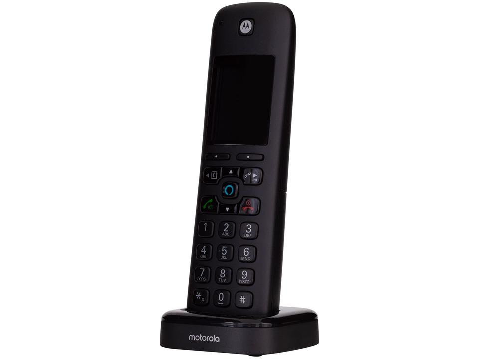 Telefone sem Fio Motorola AXH01 Identificador de - Chamada Secretária Eletrônica Wi-Fi - 2