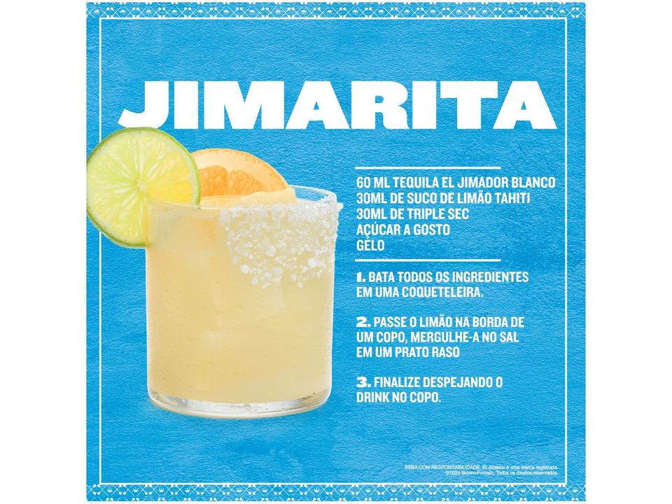 Tequila El Jimador Blanco 750ml - 4