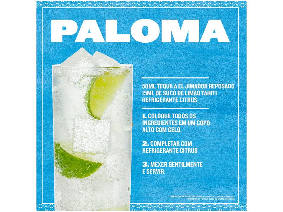 Tequila El Jimador Reposado 750ml - 4