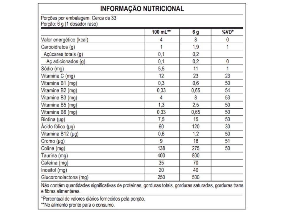 Termogênico Max Titanium 2 HOT em Pó 200g Limão - 1