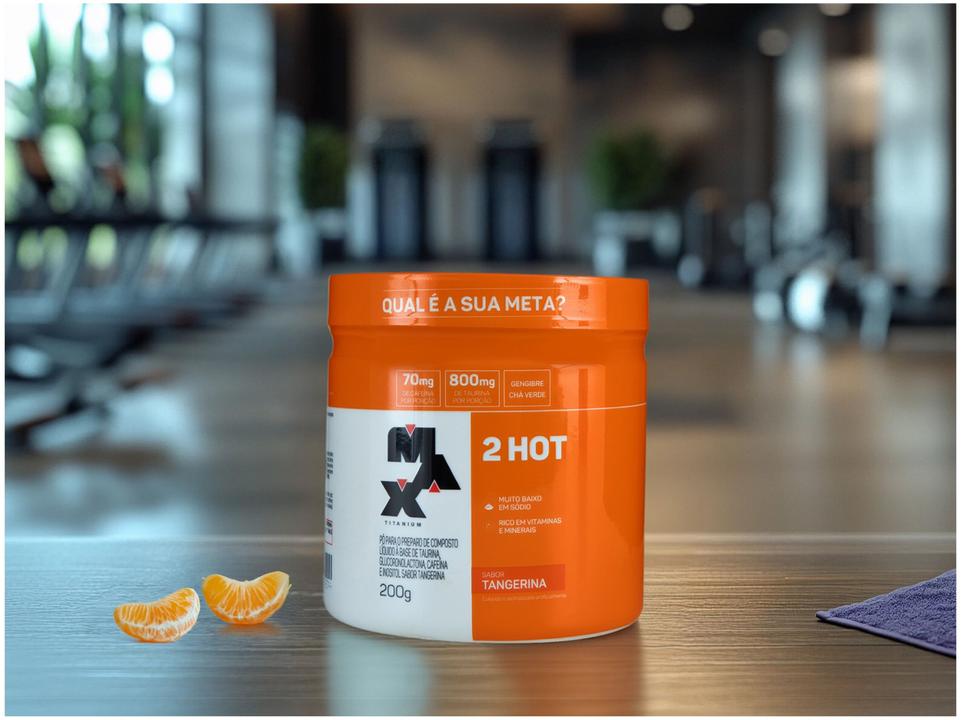 Termogênico Max Titanium 2 HOT em Pó 200g - 1