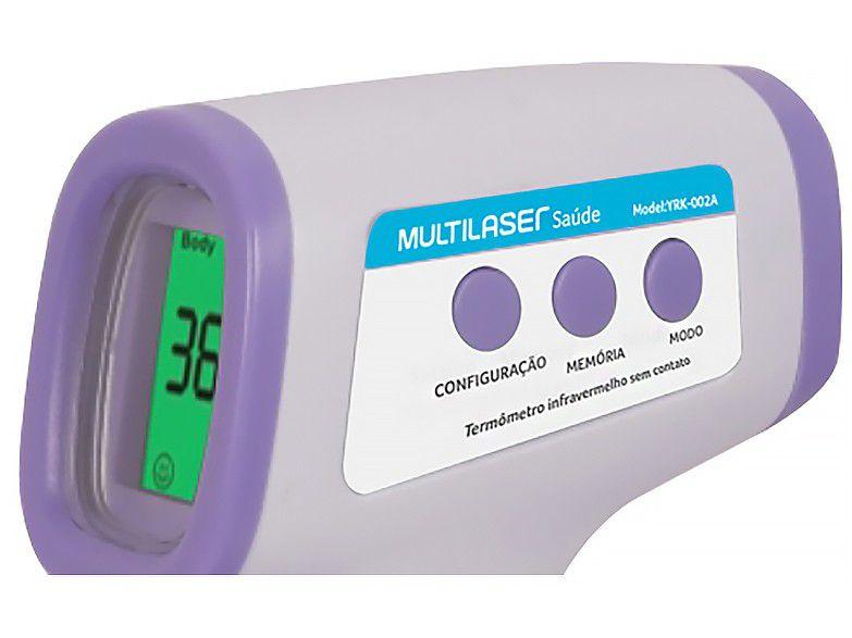 Termômetro Infravermelho HC 260 de Testa - Multilaser Sem Contato - 3