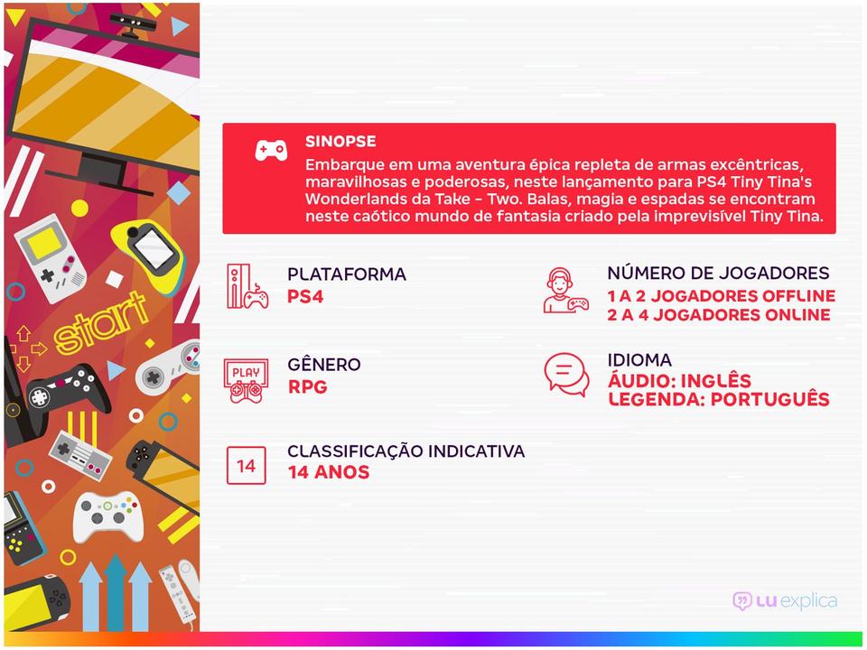 Tiny Tinas Wonderlands para PS4 Take-Two - 1