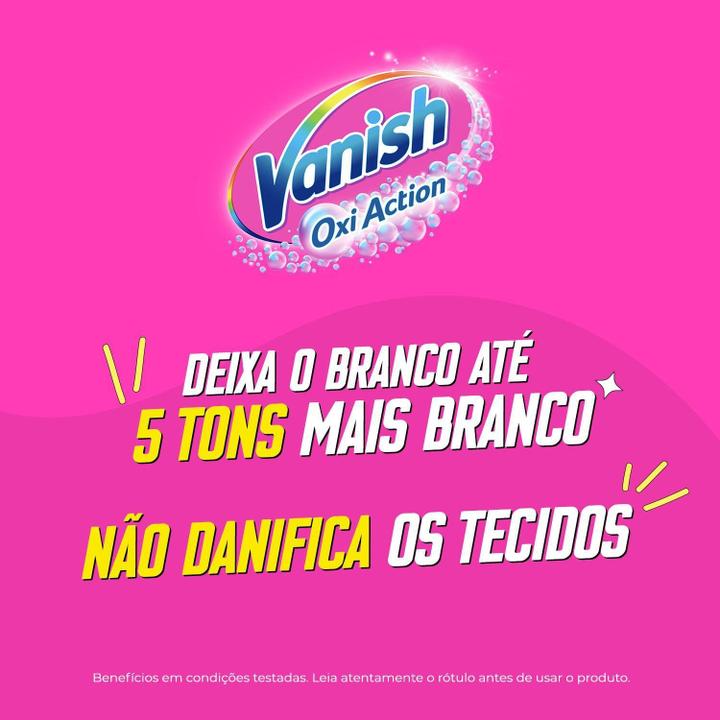 Tira Manchas Líquido Vanish Crystal White - 1