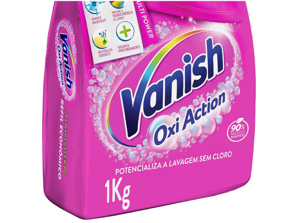 Tira Manchas Vanish Multi Power Oxi Action em Pó - para Roupas Coloridas Refil 1kg - 2