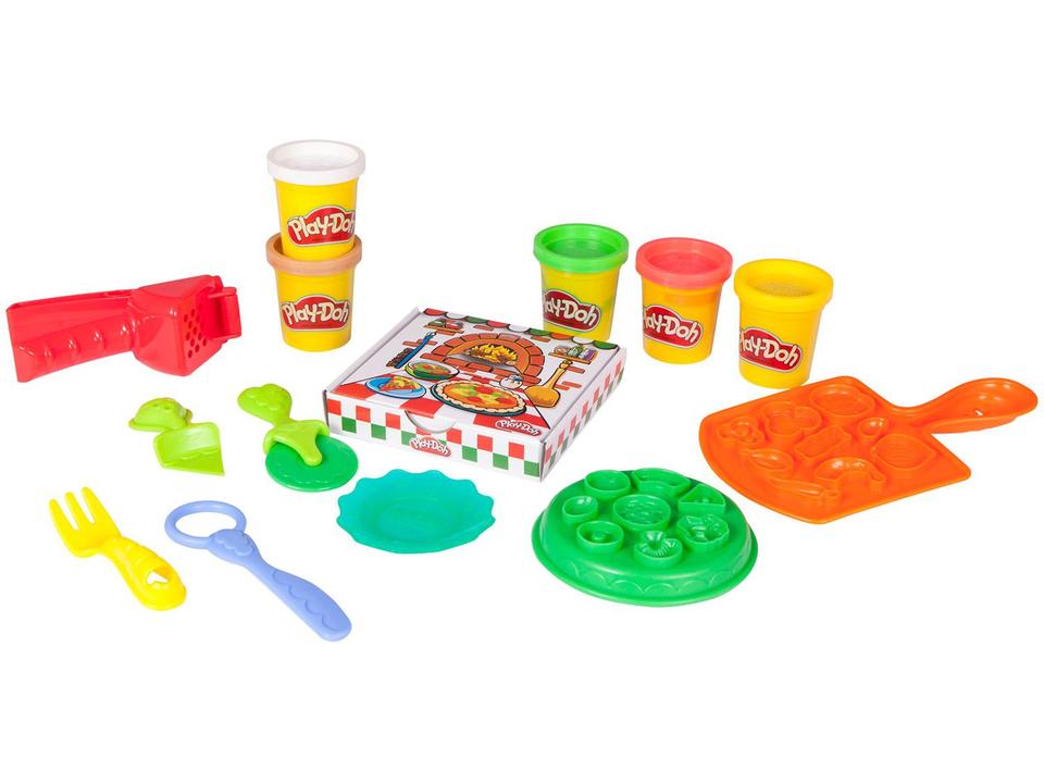 Massinha Play-Doh Festa da Pizza - Hasbro com Acessórios
