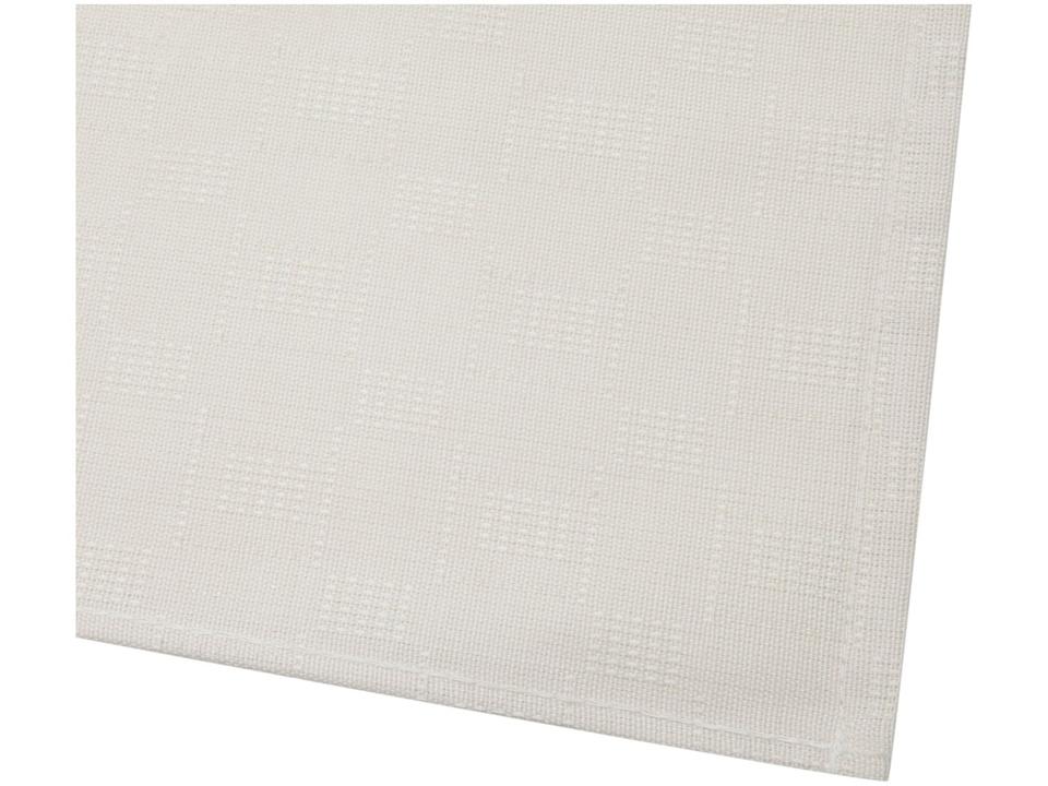 Toalha de Mesa Quadrada Teka Branco 150x150cm Champanhe Magnum - 4