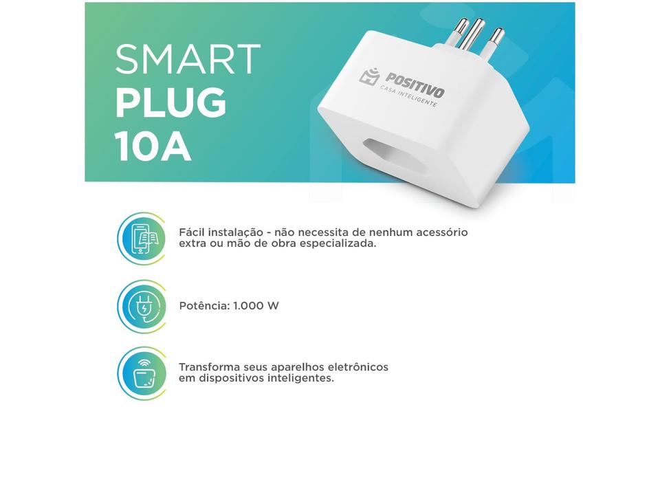 Tomada Inteligente 10A Positivo Smart Home - 6