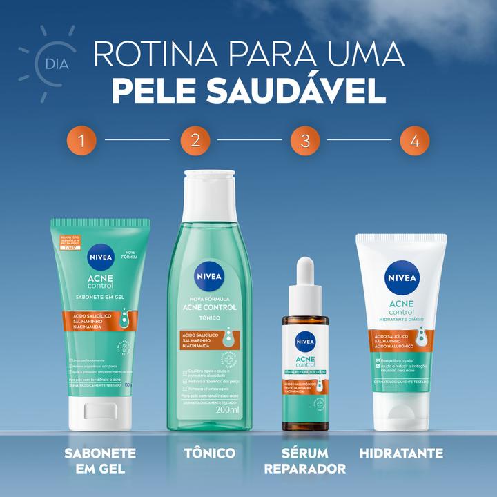Tônico Facial Nivea Acne Control 200ml - 7