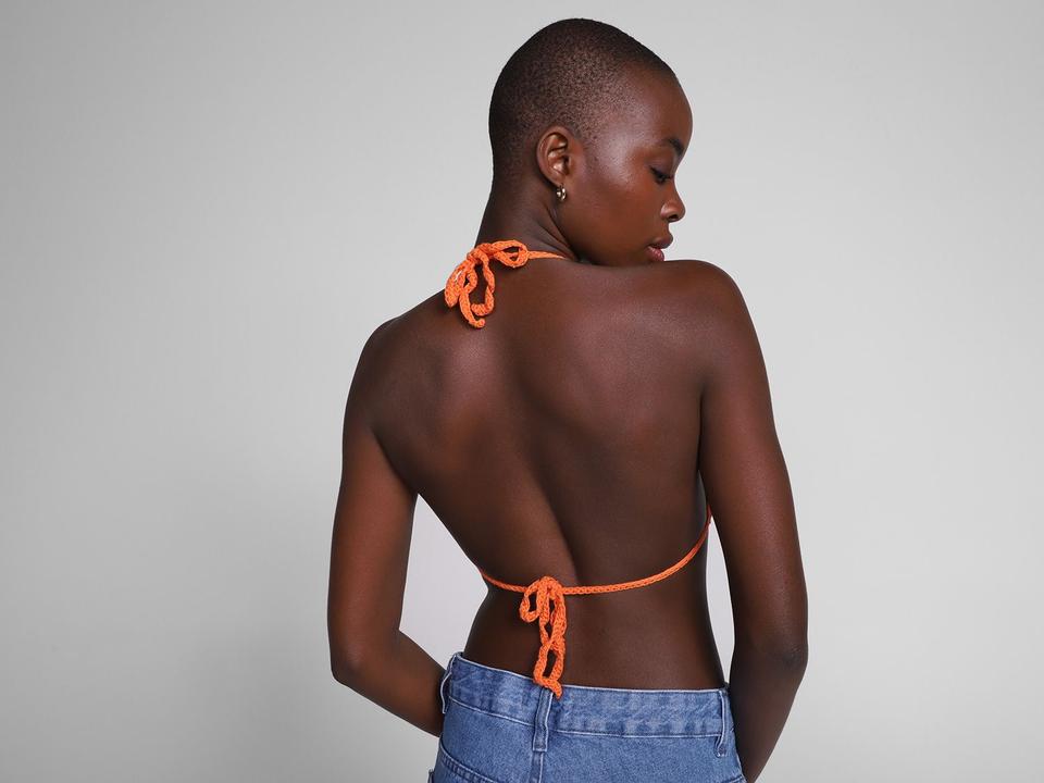 Top Crochê Flúor Amarração - 2