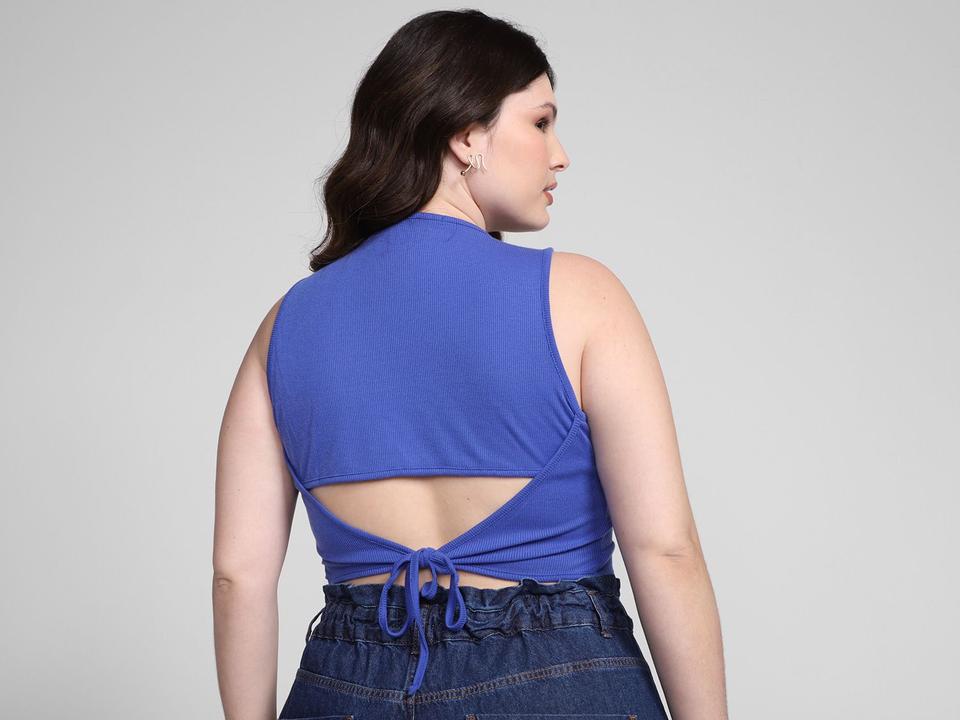 Top Vista Magalu Ousado Ribana Amarração - 2