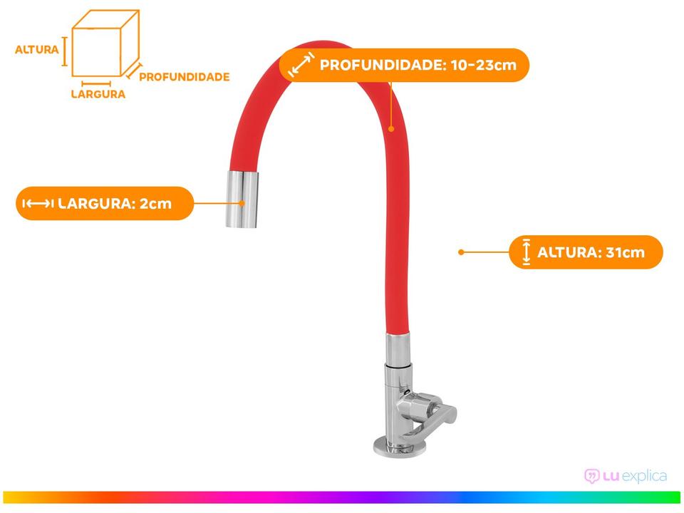 Torneira Gourmet para Cozinha de Mesa Nell - 2